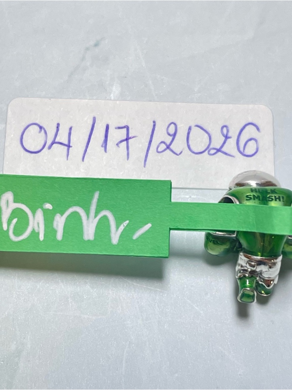 Pandora Marvel Hulk charm - Picture 14 of 14